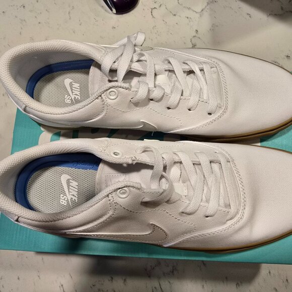 Nike Chron 2 Canvas SB White Gum 2022 4177 SIZE 10 MENS NEW - Picture 6 of 10